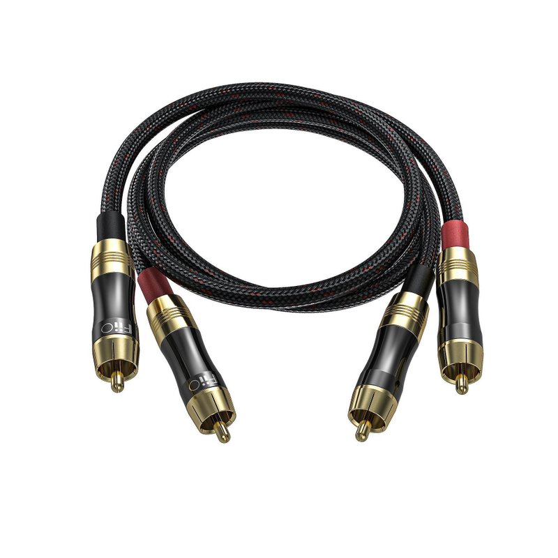 Dual RCA Analog Audio Cable FiiO LR-RCA2