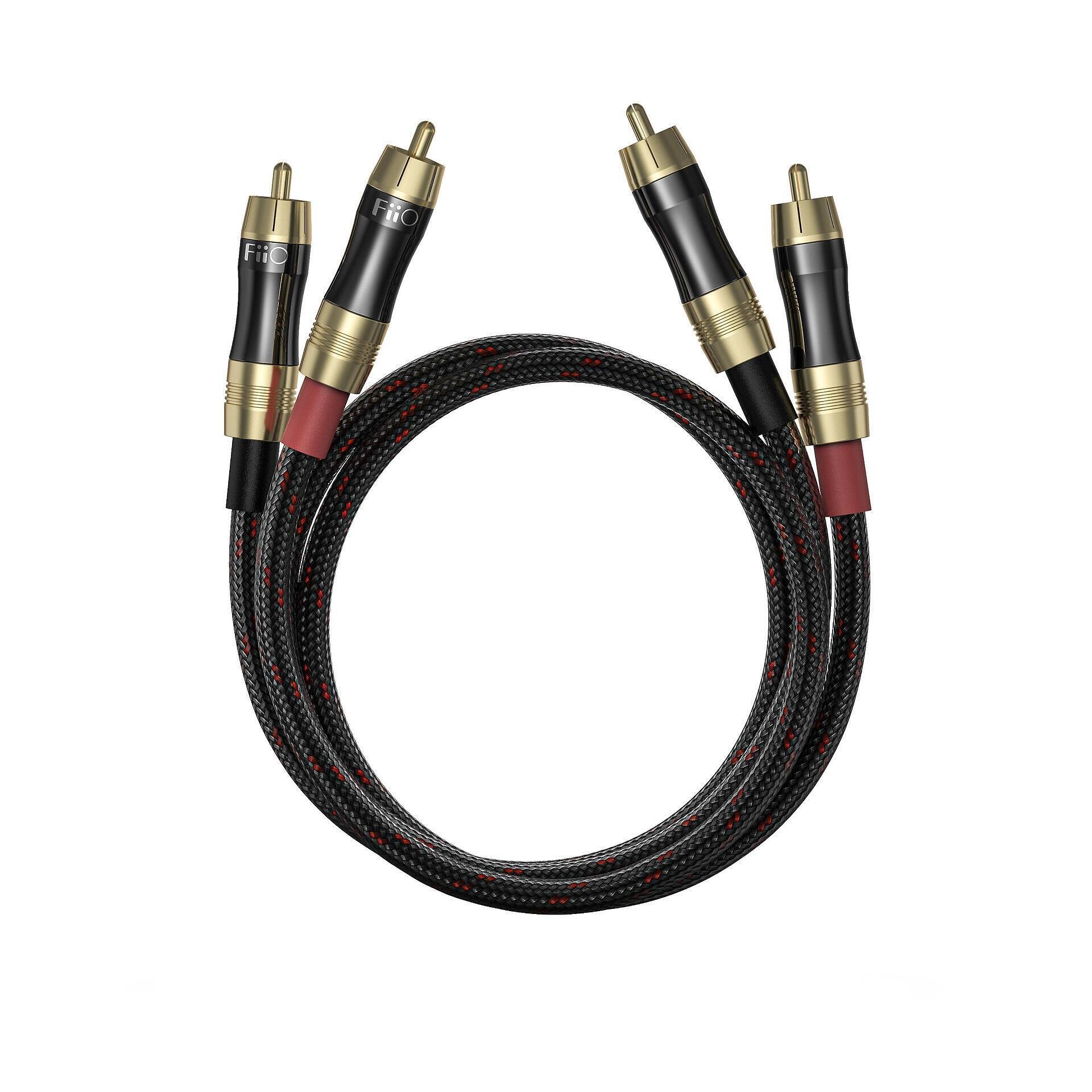 Dual RCA Analog Audio Cable FiiO LR-RCA2