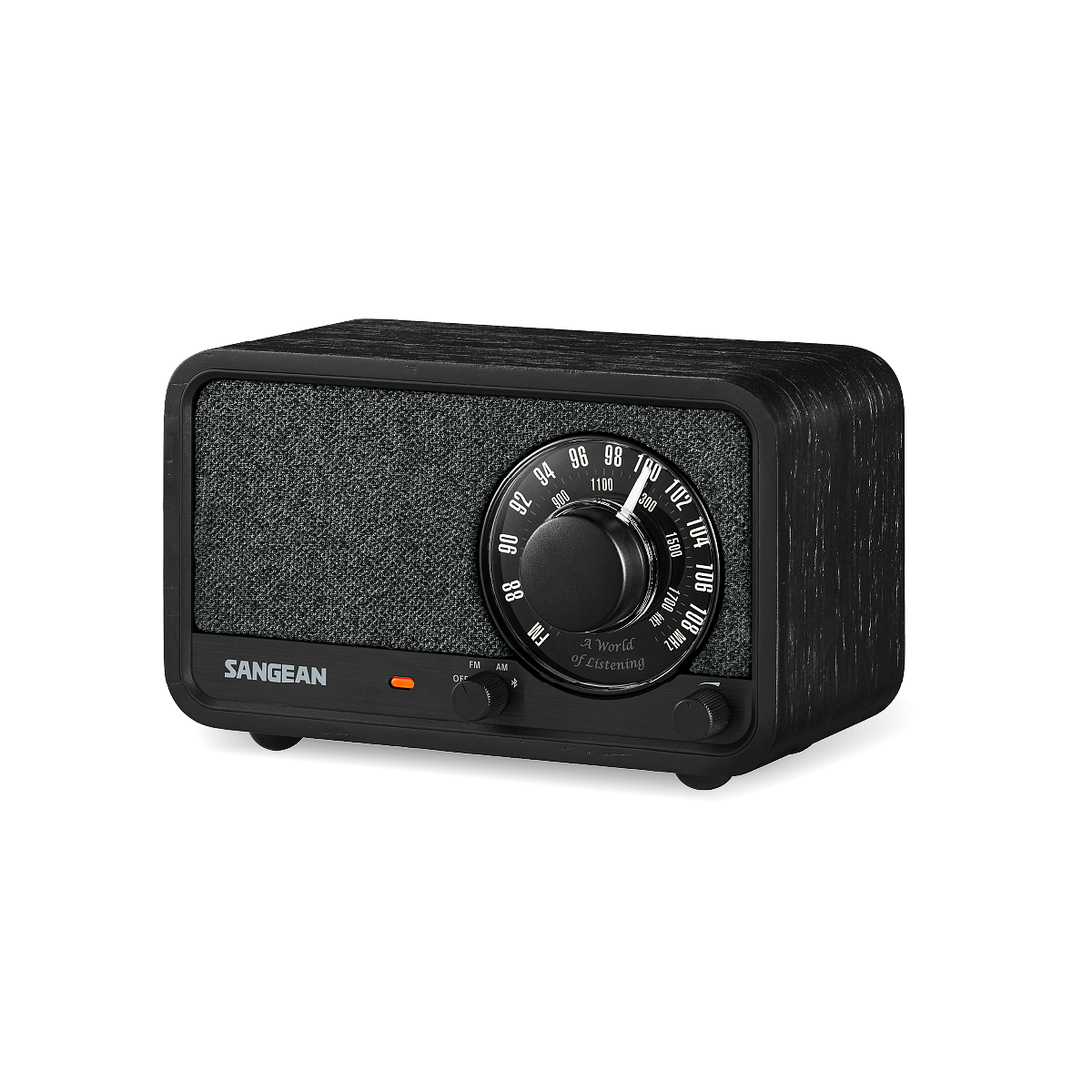 Sangean WR-8 Premium AM/FM Bluetooth Wooden Cabinet Radio